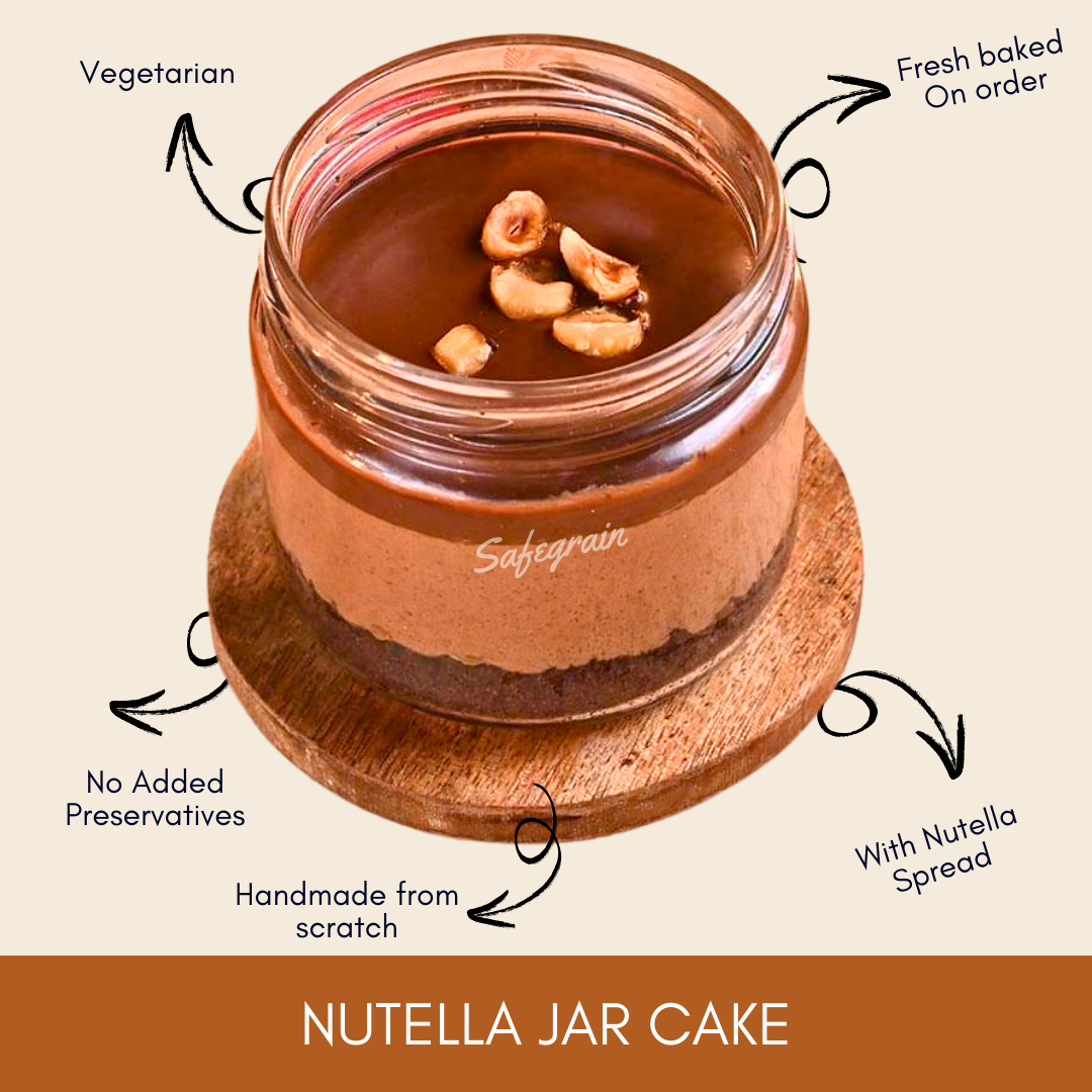 Nutella Jar Cake