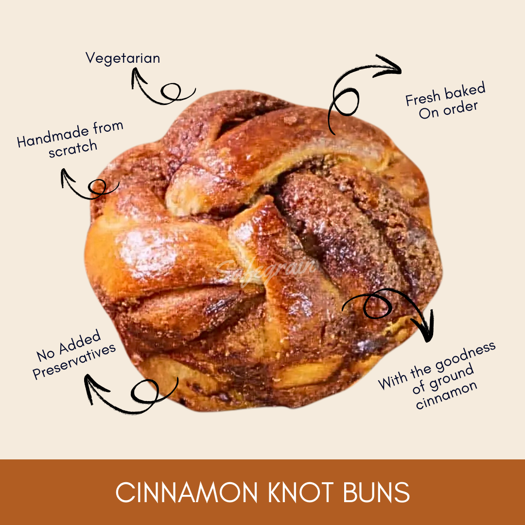 Cinnamon Knot Buns