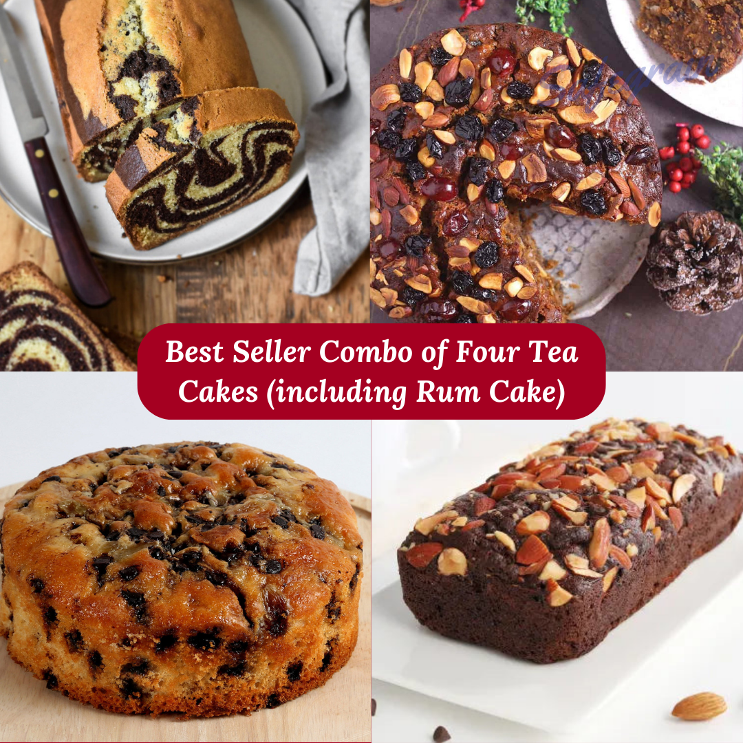 Combo of Four Cakes - Bestseller Combo