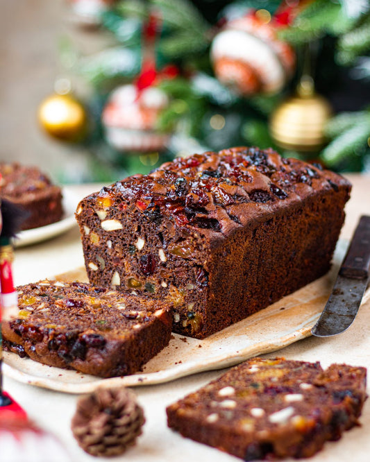 Loaded Chocolate Fruit & Nut Eggless Tea Cake