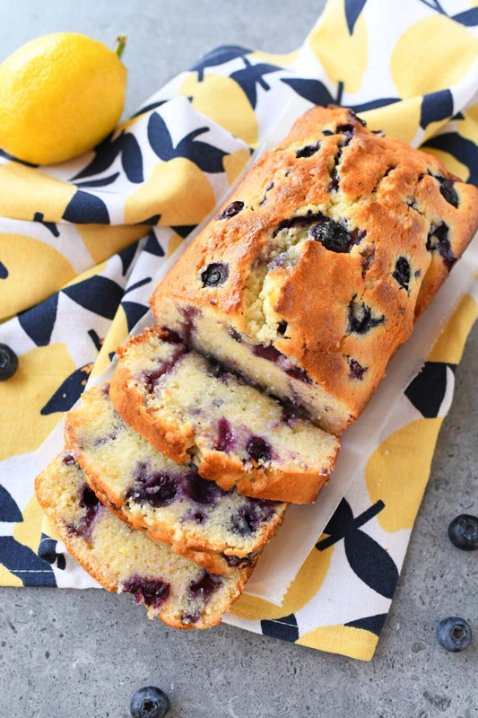 Blueberry Lemon Eggless Tea Cake